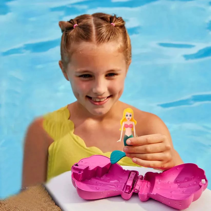 4 Colours Little Mermaid Pool Toy Shell