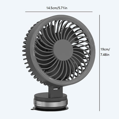 🔥2025 Upgraded Rechargeable Suction Cup Fan