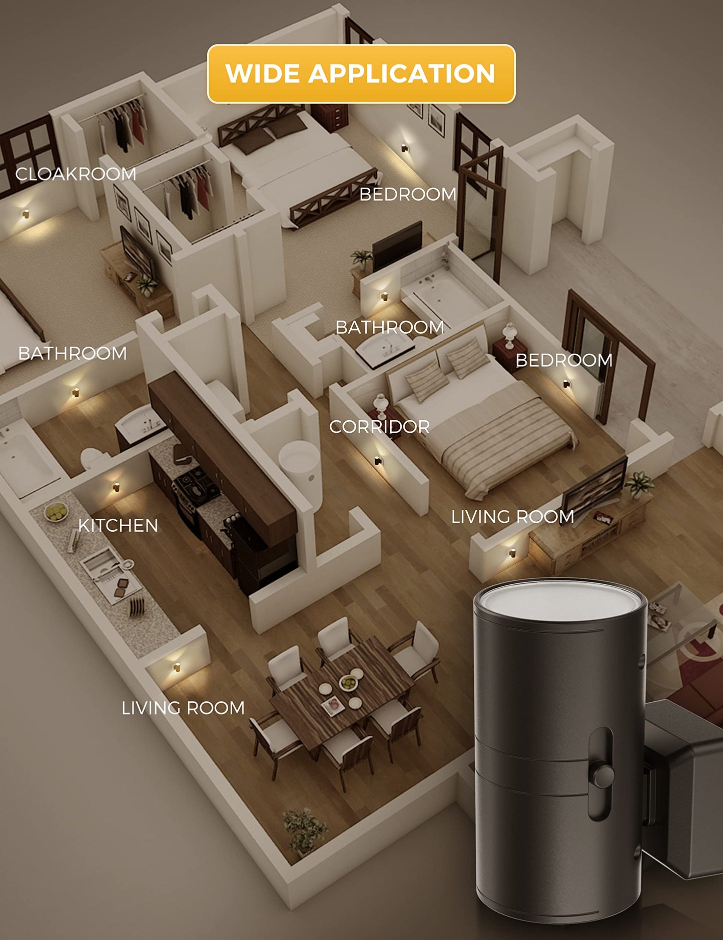 LED Night Light Plug into Wall