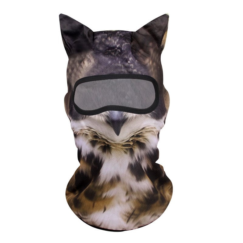 Cute Windproof Cat Balaclava with Ears