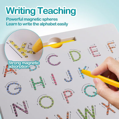 Magnetic Letters Practicing Board