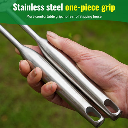 Multifunctional Stainless Steel Garden Planting Rake