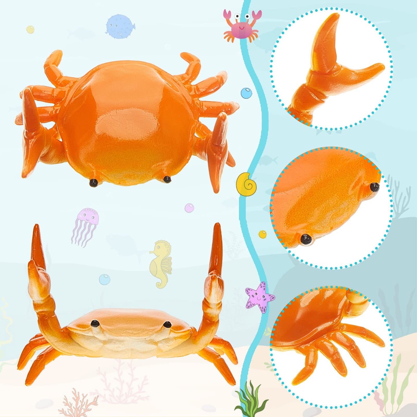 Funny Crab Pen Holder