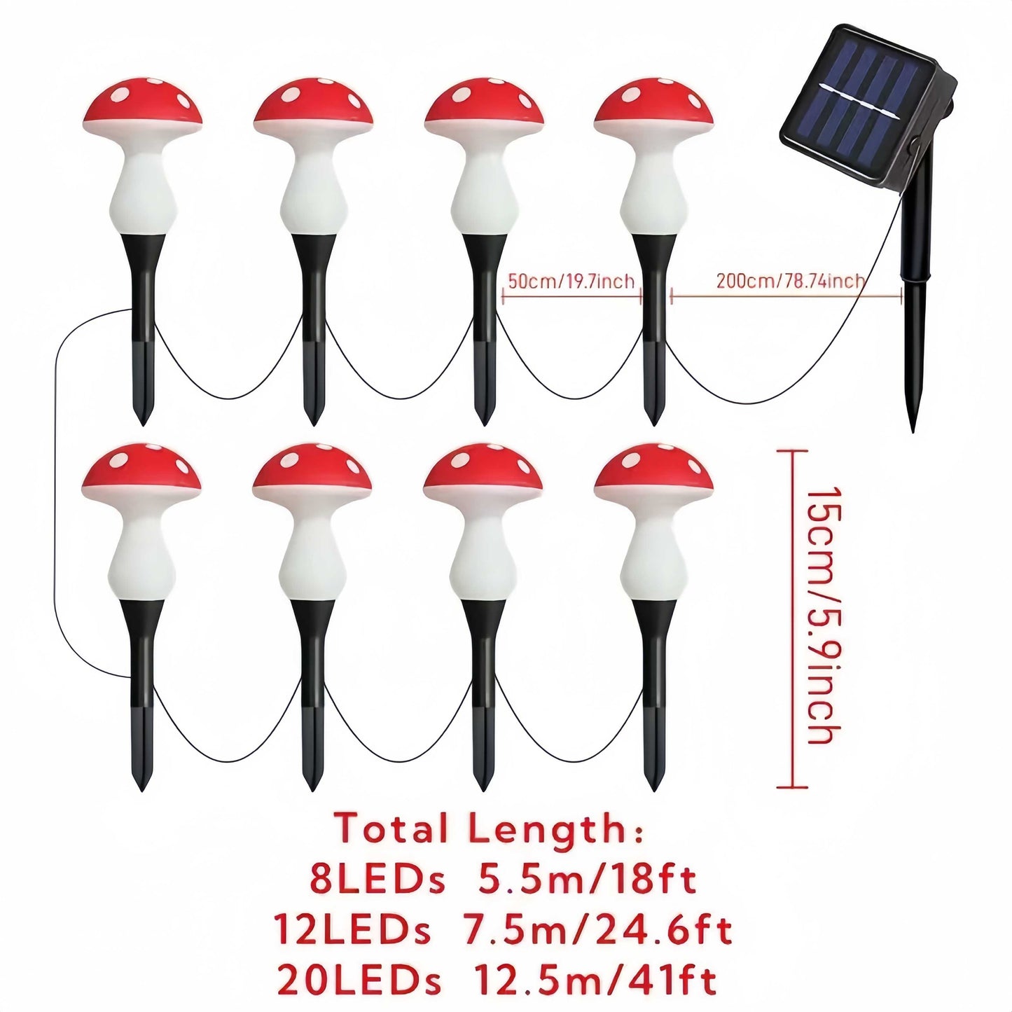 🔥 FLASH SALE - Magic Solar Mushroom Light🍄 🔥