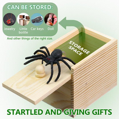 🕷️Startle Spider Box - A Gift Full of Surprises~