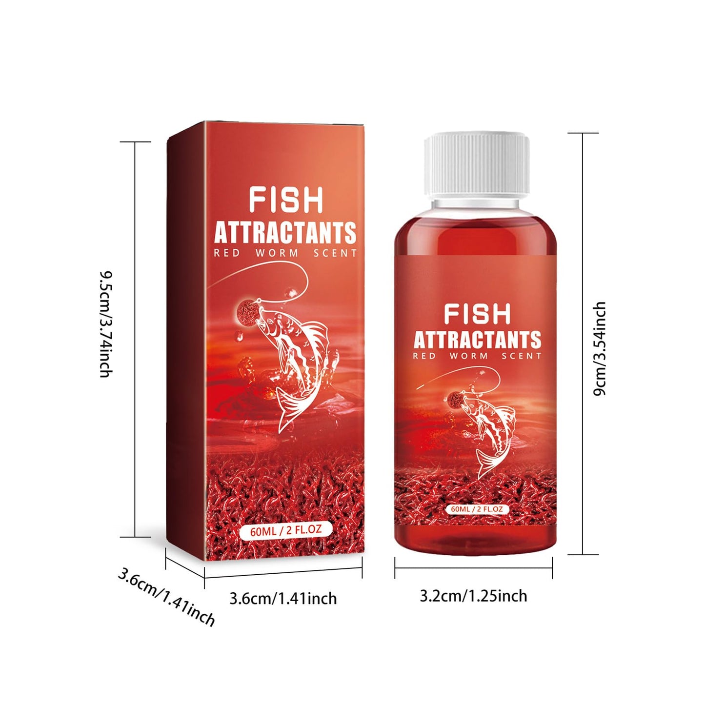 Red Worm Liquid Bait