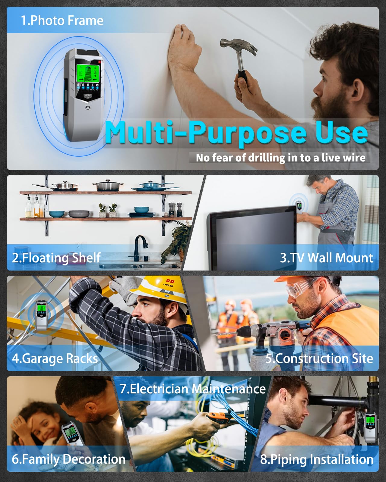 Stud Finder Wall Scanner