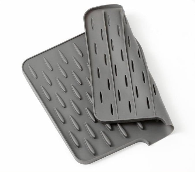 Non-Spill Silicone Worktop Saver – Heat-Resistant & Non-Slip Mat for Drip-Free Drying