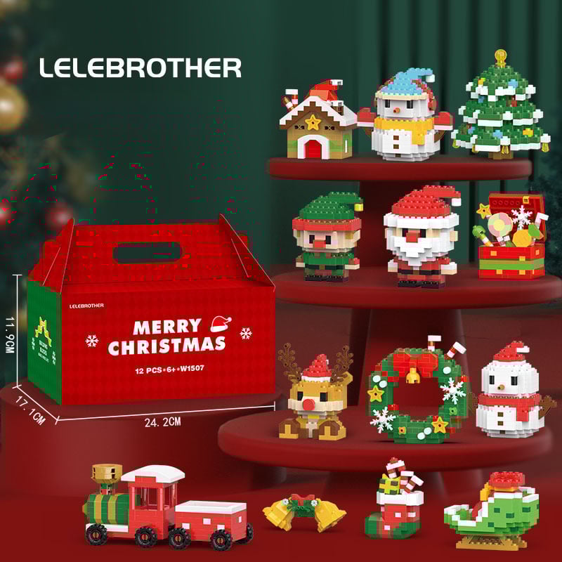 🔥LAST DAY ONLY 49% OFF🎄 - Santa Claus Design Building Blocks Toy