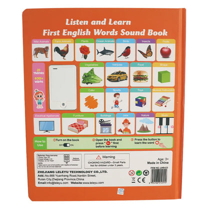 48% OFF My First English Sound Toy – 470+ Words, 21 Themes, Fun Word Game , Juguete Educativo for Educational Language, School Education & Perfect Educational Gift