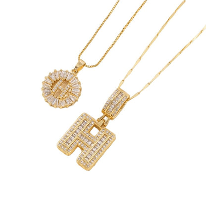 49% OFF 🔥Initial Letter Pendant Necklaces - 2 Pack