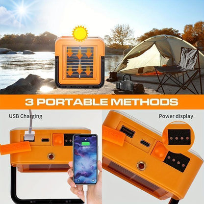 🔥Solar Rechargeable Multifunctional Searchlight