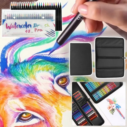 🔥Watercolor Real Brush Pen Sets