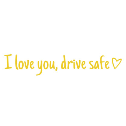 💓 I love you, drve safe Sticker(3 Pack)