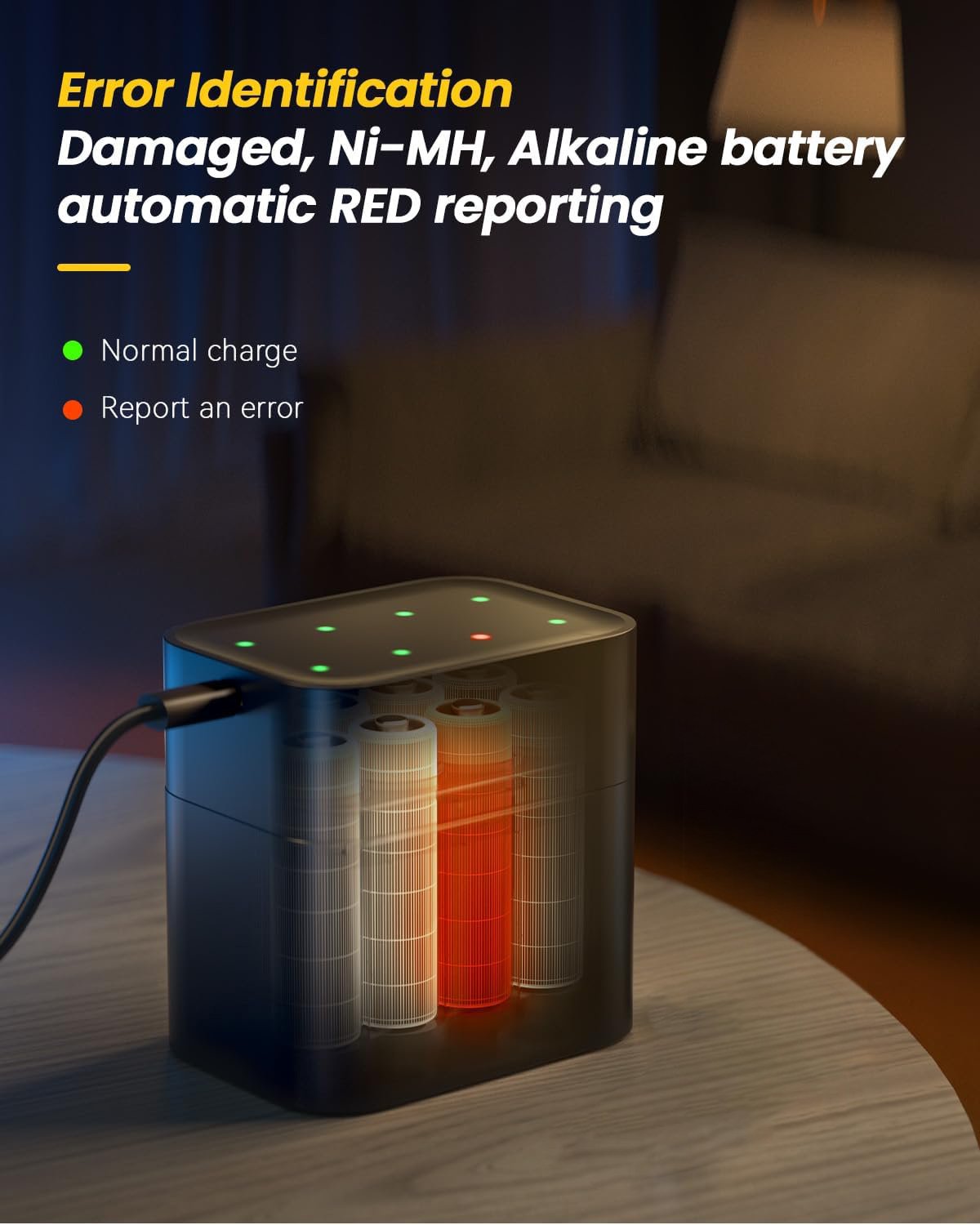 🏆Flash Sale⚡ 50K+ SOLD! Almost Gone-💥🎁 🔋Charging Compartment - Rechargeable Aa/Aaa Lithium Battery