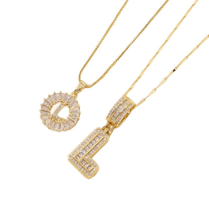 49% OFF 🔥Initial Letter Pendant Necklaces - 2 Pack