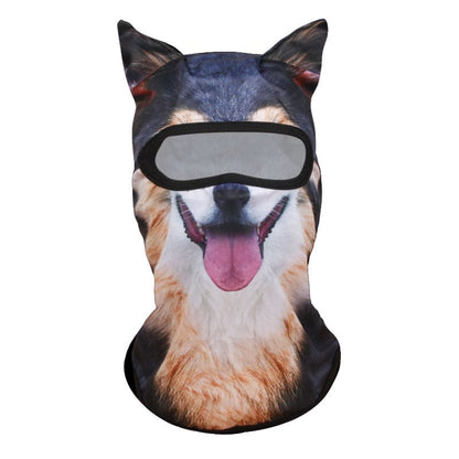 Cute Windproof Cat Balaclava with Ears