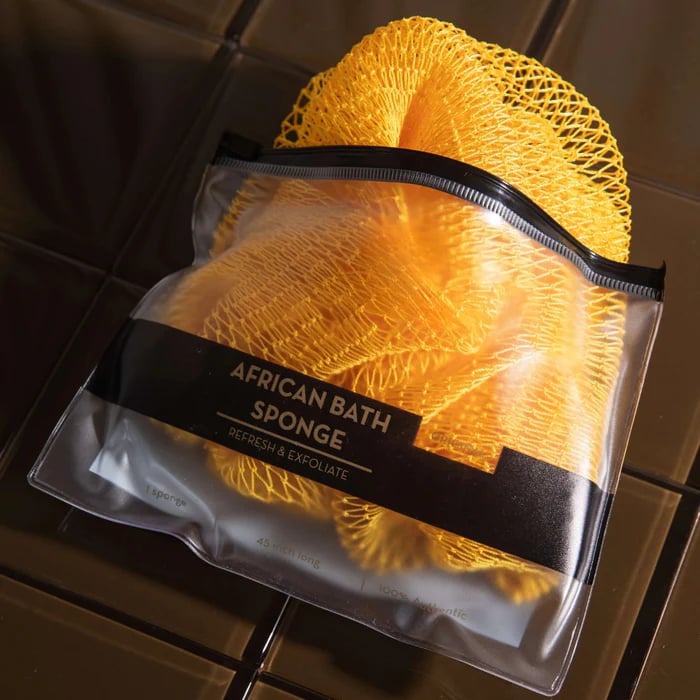 48% OFF 🔥✨ Exfoliating Net Sponge(with Lemon Turmeric & Kojic Acid Brighetning Soap )