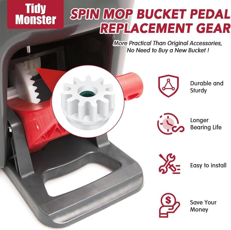 🔥Pedal Bearing Replacement -Compatible with 90% Rotation Mop Bucket