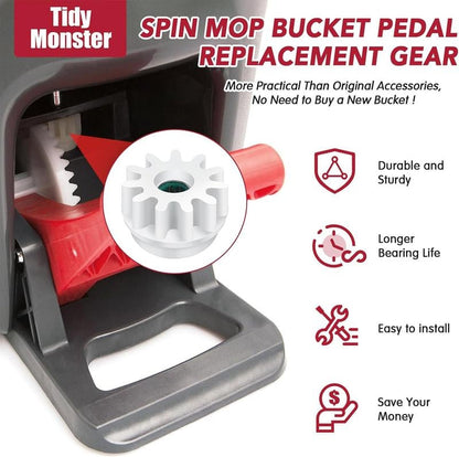 🔥Pedal Bearing Replacement -Compatible with 90% Rotation Mop Bucket