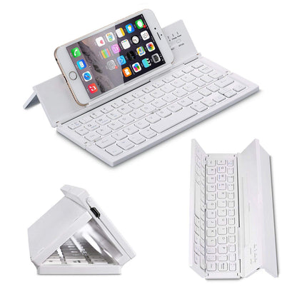 Portable Bluetooth Keyboard with Stand