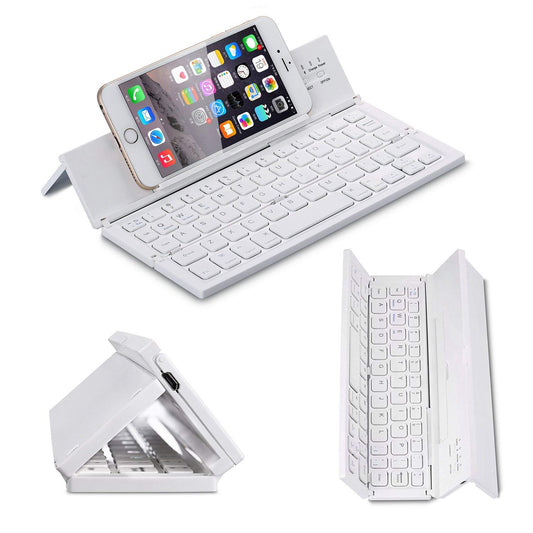 Portable Bluetooth Keyboard with Stand