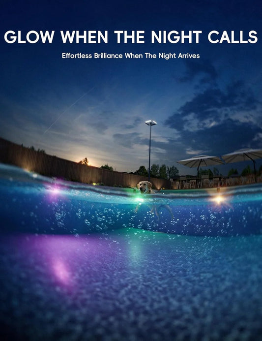 🌟 New Series — Poolside Solar Light for Swimming Pool ✨BUY 3 FREE SHIPPING