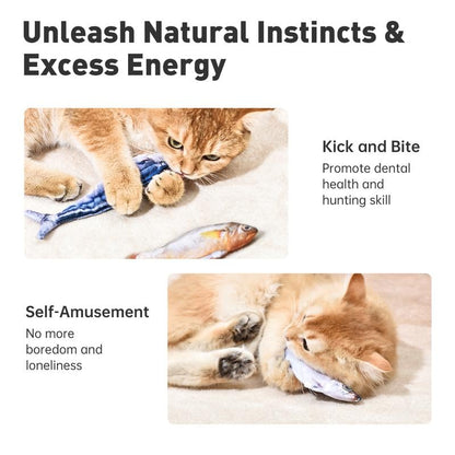 Realistic Flopping Fish Cat Toys