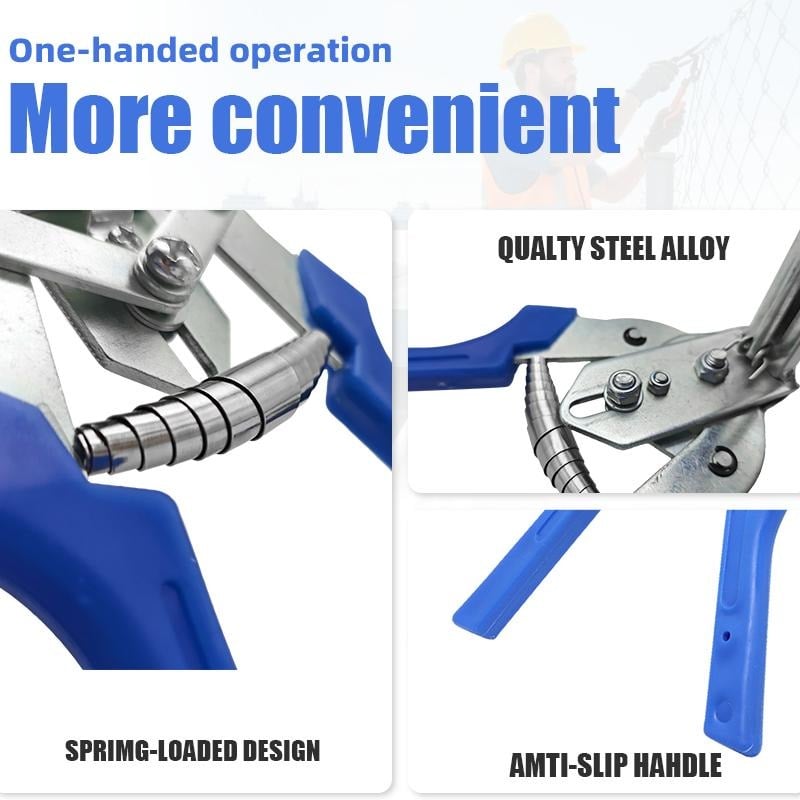 Cage tying pliers