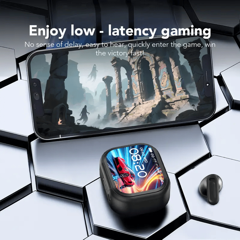 True Wireless Ear Buds with LCD Screen