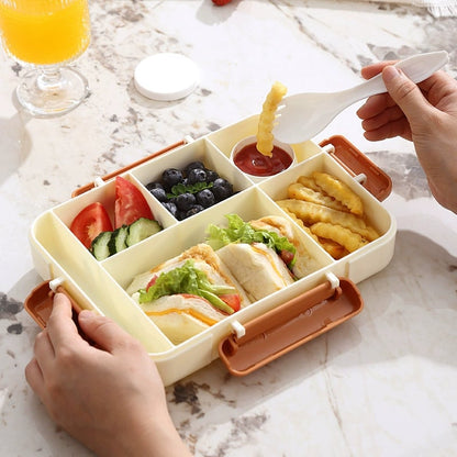 Portable Bento Lunch Box for Kids