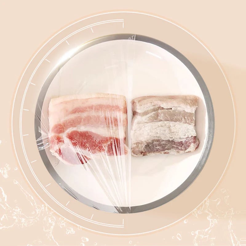 🔥Easy-Cut Stretch Clear Food Wrap