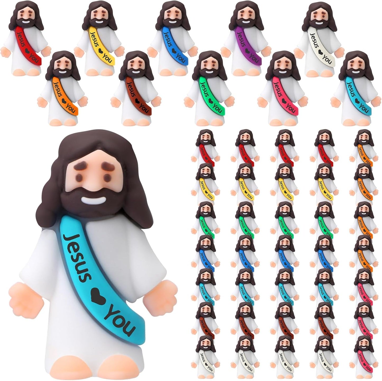 🔥Original Design Figures Jesus Loves You