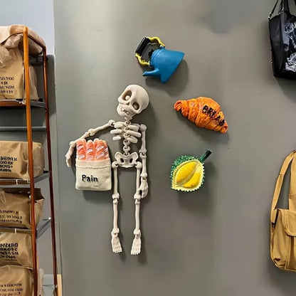 💀 Skeleton Refrigerator Magnet