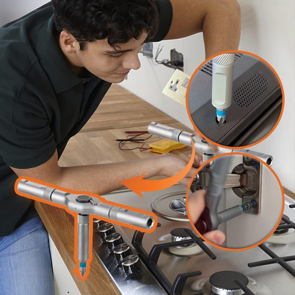 🔥 Multi - functional Screwdriver Set, a Great Helper for Repairs 🛠️