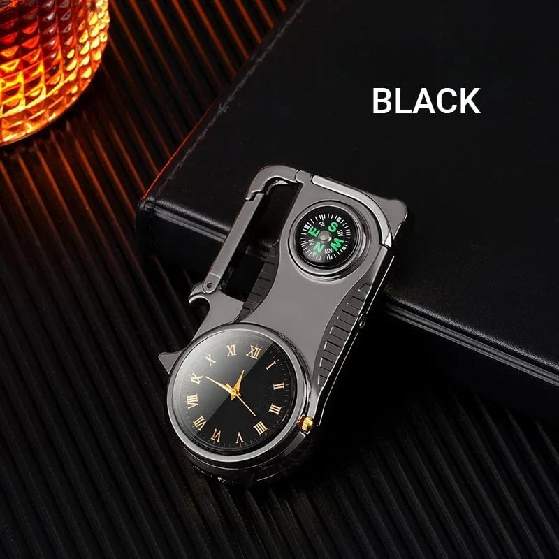 🔥4-in-1 Windproof Watch Lighter