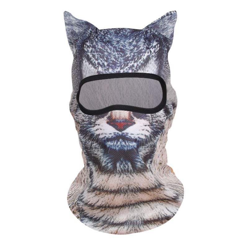 Cute Windproof Cat Balaclava with Ears