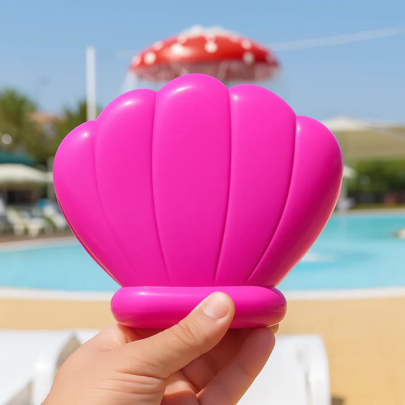 4 Colours Little Mermaid Pool Toy Shell