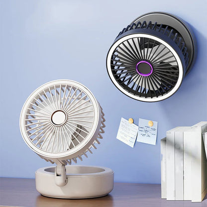 💥Hot Sale💥 4-in-1 Portable Folding Fan with Light