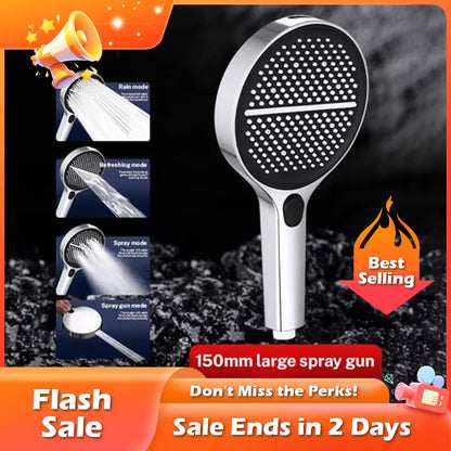 48% OFF 🏆Flash Sale⚡ 50K+ SOLD! Almost Gone-💥💥2025 New Product 💥High-End Pressurized Large Panel Shower Head