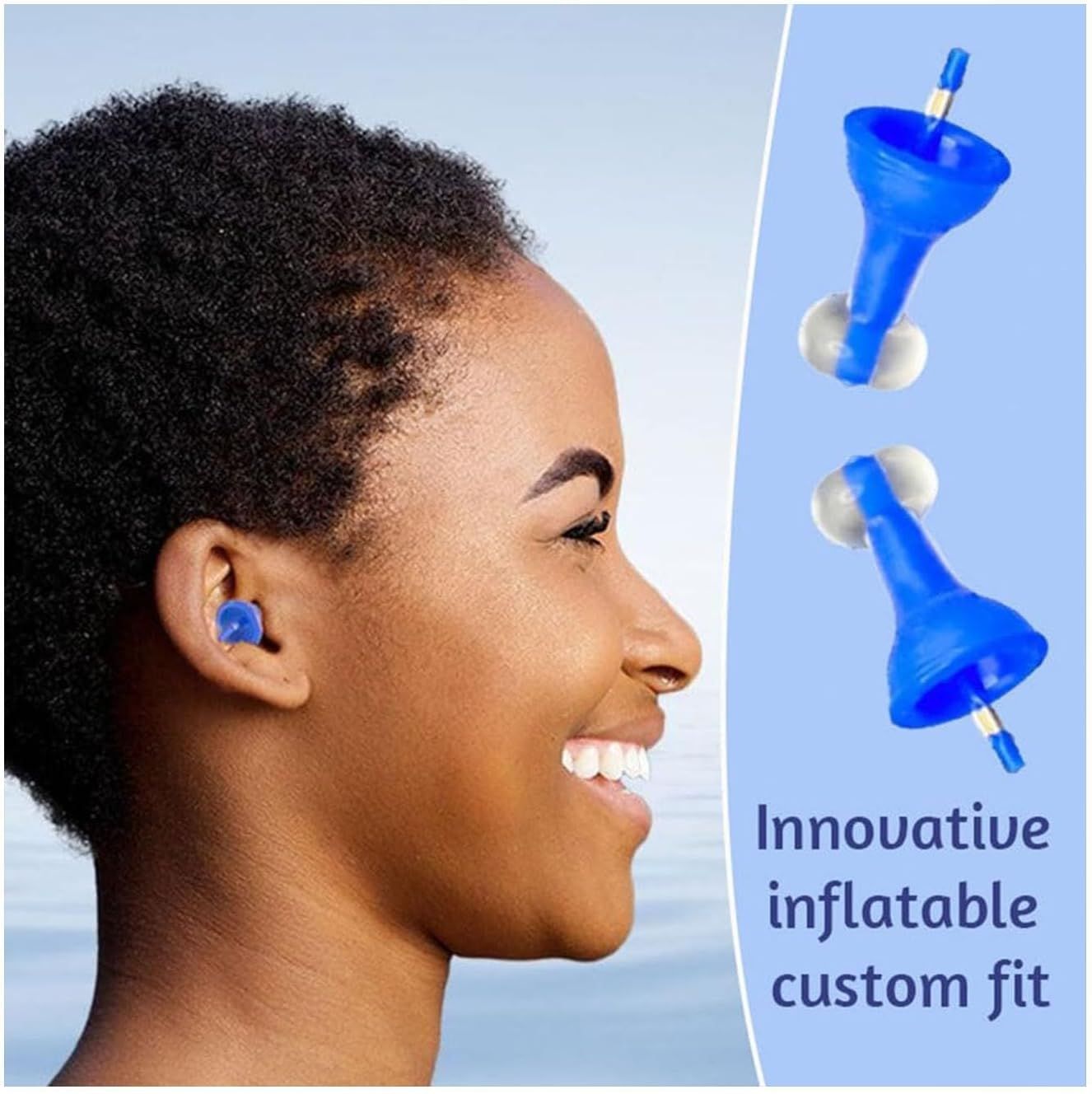 🎉BUY 2 PAIRS GET 20% OFF💥2025 NEW DESIGN-👂The World's First Fluid Inflatable Earplug