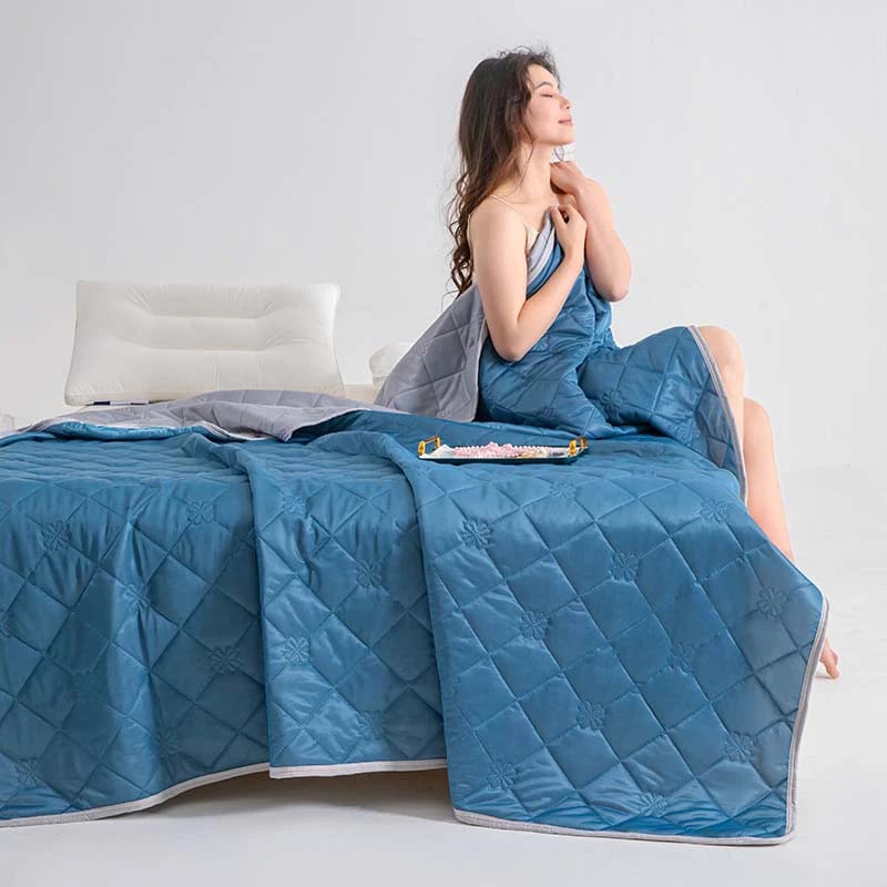 ❄️Breathable Printed Washable Summer Cooling Comforter💤