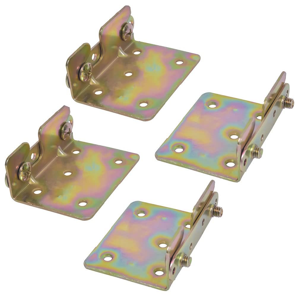 Iron color zinc plated Furniture Connection Hinge