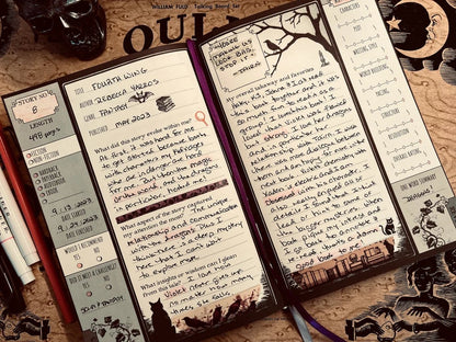 🔥📓Waiting for the Night Reading Journal