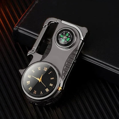 🔥4-in-1 Windproof Watch Lighter