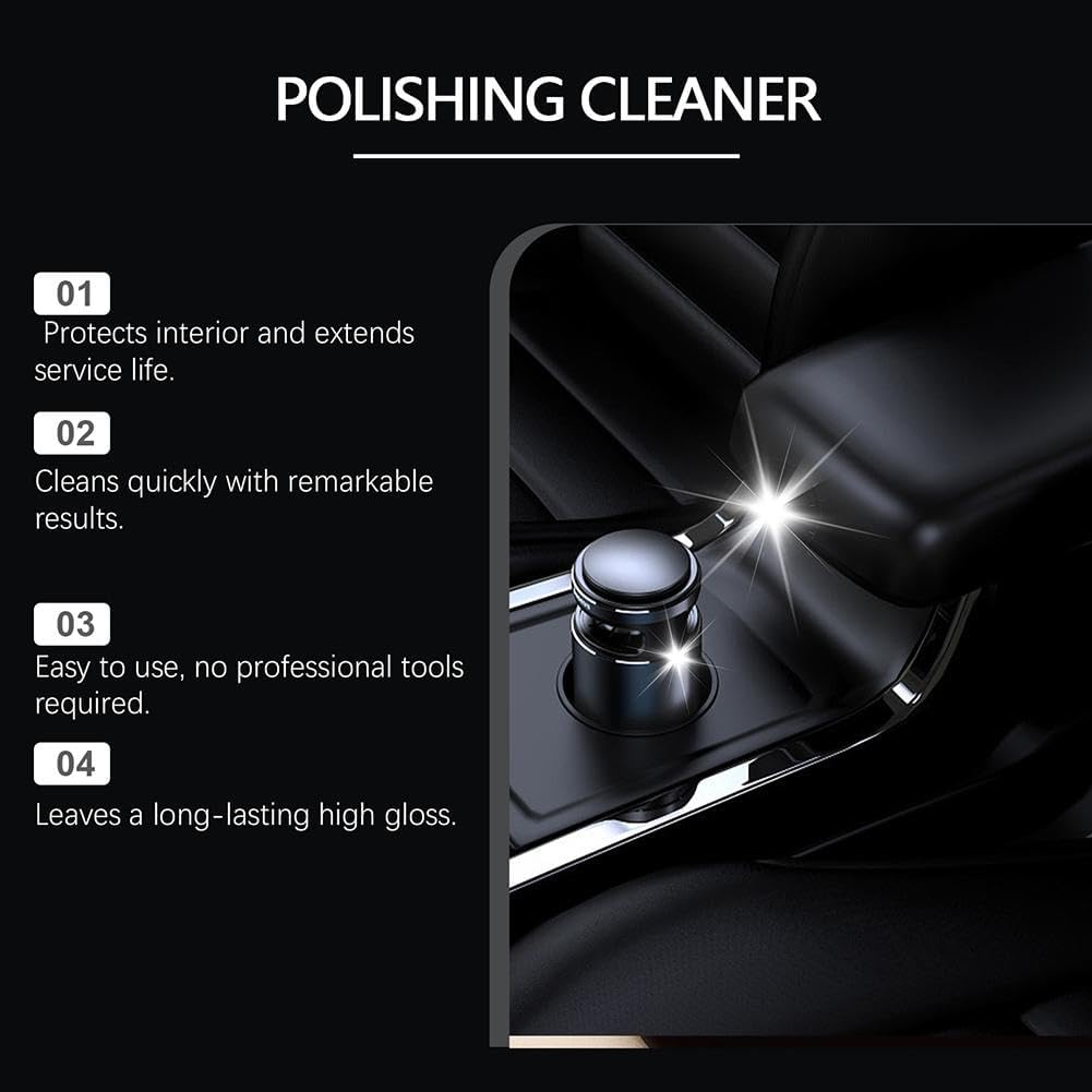 🧼 Interior Car Polish Cleaner Spray – 3.4 fl oz