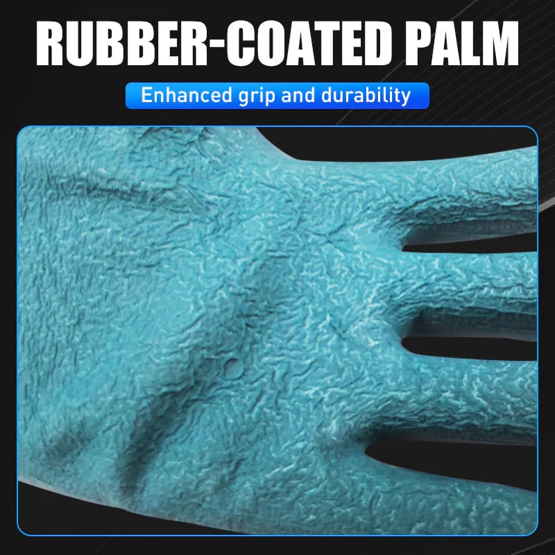 Durable Slip-Resistant Reusable Gloves