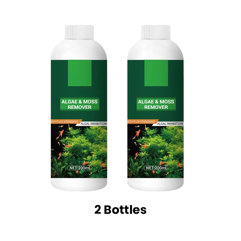 Algae & Moss Remover for Fish Tank - Safe Water Purification