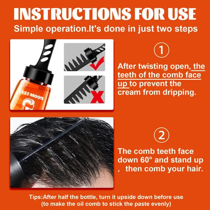 🔥One-Comb Shaping-Styling Gel Comb| Sweat-Resistant Gel | Non-Greasy Formula