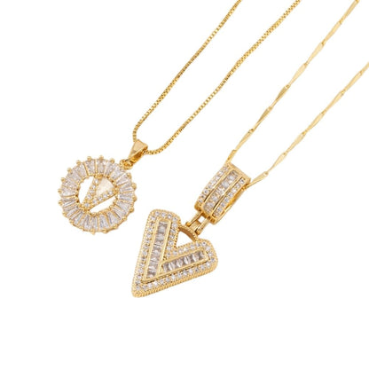 49% OFF 🔥Initial Letter Pendant Necklaces - 2 Pack